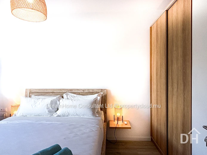 Appartement meublé d'une chambre à louer à Tamarin