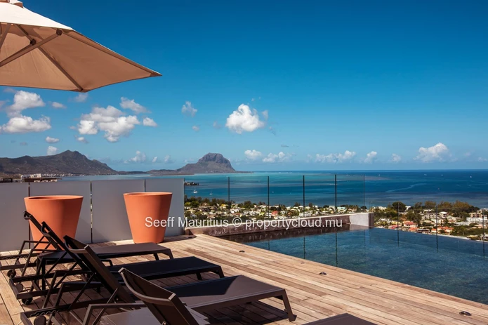 Rêve insulaire : superbe villa avec vue imprenable sur le lagon