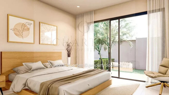 Modern 3-bedroom penthouse with private rooftop in Péreybère