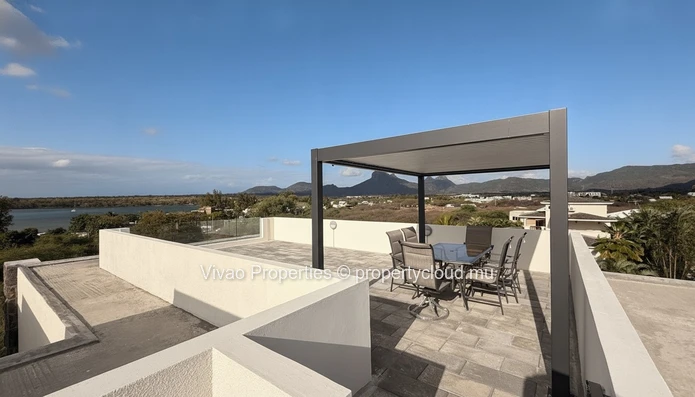 3-Bedroom Furnished Apartment for Rent in Tamarin with Pool