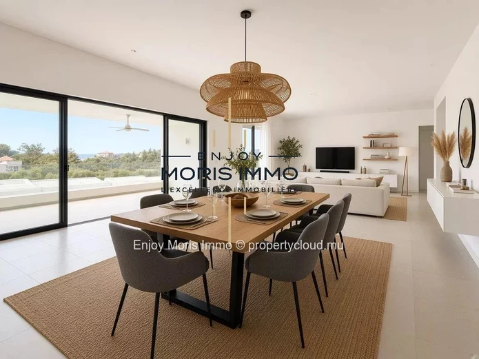3-Bedroom En-Suite Apartment for Sale – Grand Gaube | PDS, Ocean View & Resident Permit