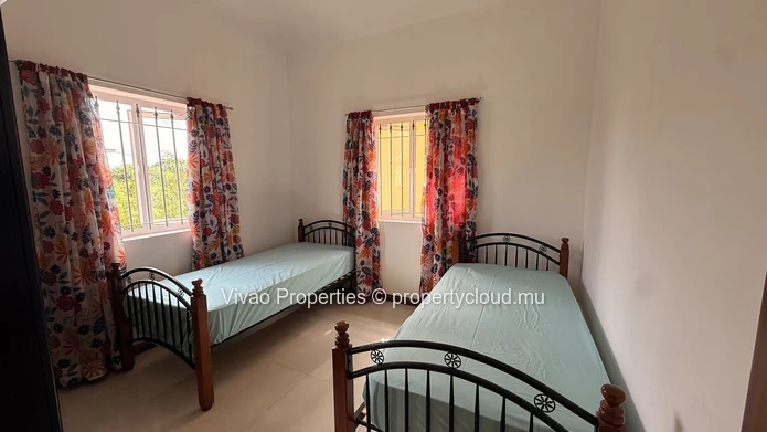4-Bedroom Furnished Duplex for Rent in Pereybere with Pool - Rs 60,000 per month