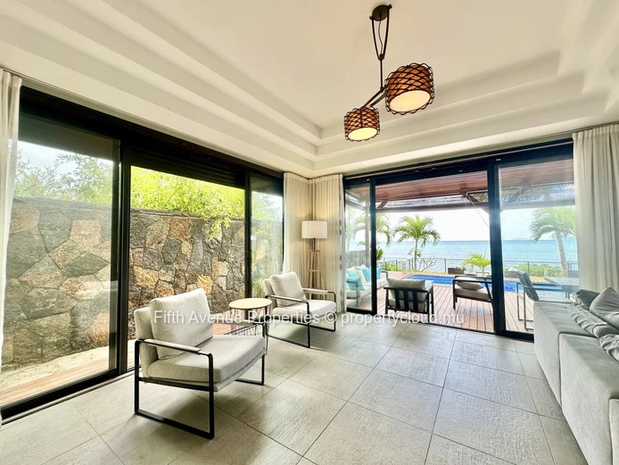 Pointe aux Canonniers - Pieds dans l'eau. Villa de 3 chambres