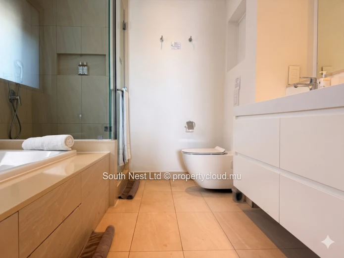 Résidence de 3 chambres en bord de mer avec piscine privée à Tamarin