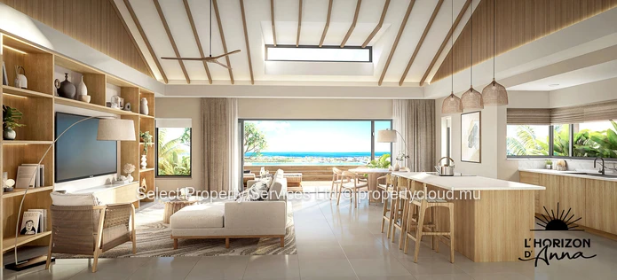 New G+2 Project - 3-Bedroom Apartment For Sale in L’Horizon d’Anna – Private Residence - Flic en Flac
