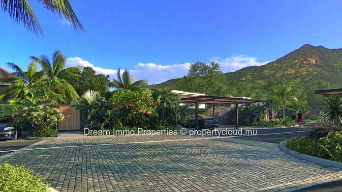 Luxueuses villas 4 chambres proche mer & montagnes à Rivière Noire – Ile Maurice