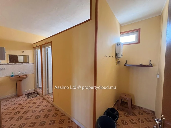 Top floor of a house, 2 bedrooms for rent in Trou aux Biches