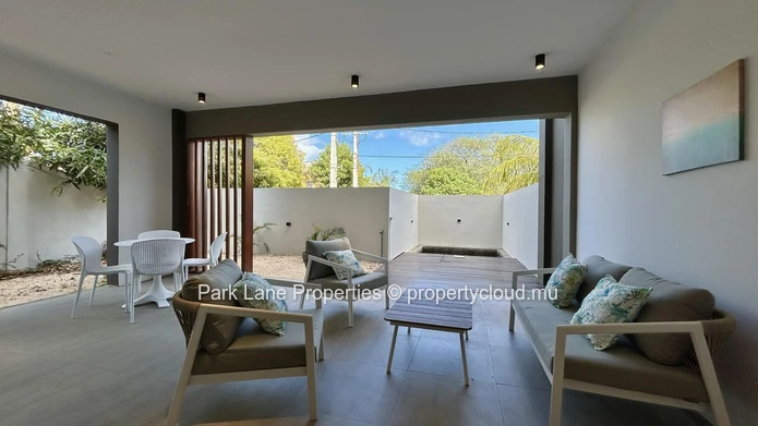 Appartement spacieux au rez-de-chaussée de 3 chambres avec terrasse et plunge pool à Tamarin