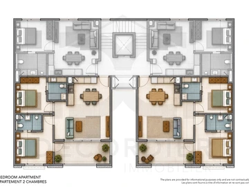 Appartement de 2 Chambres
