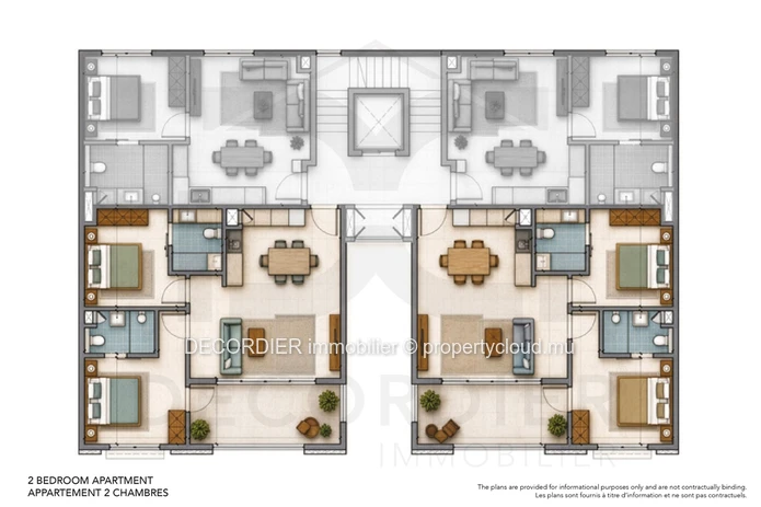 Appartement 2 Chambres – Proche Plage