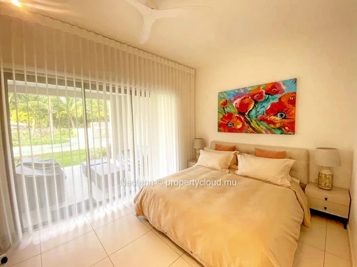 Appartement neuf et moderne de 3 chambres en résidence sécurisée.