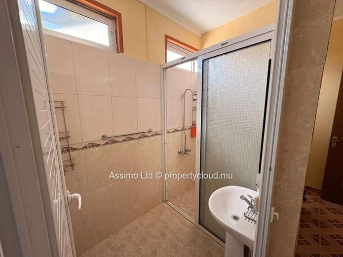 Top floor of a house, 2 bedrooms for rent in Trou aux Biches