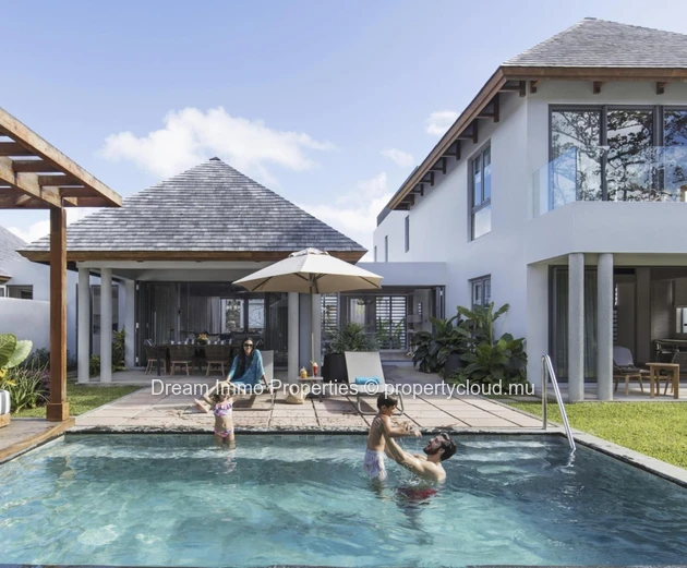 Grande Villa De 4Ch En Bord De Mer Avec Acces Hotel 5* Proche Blue Bay - Ile Maurice