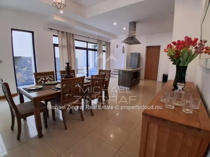 Beachfront Duplex Villa with Exceptional Views in Pointe aux Canonniers