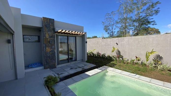 Maison meublée 3 chambres avec piscine à louer à Grand Baie
