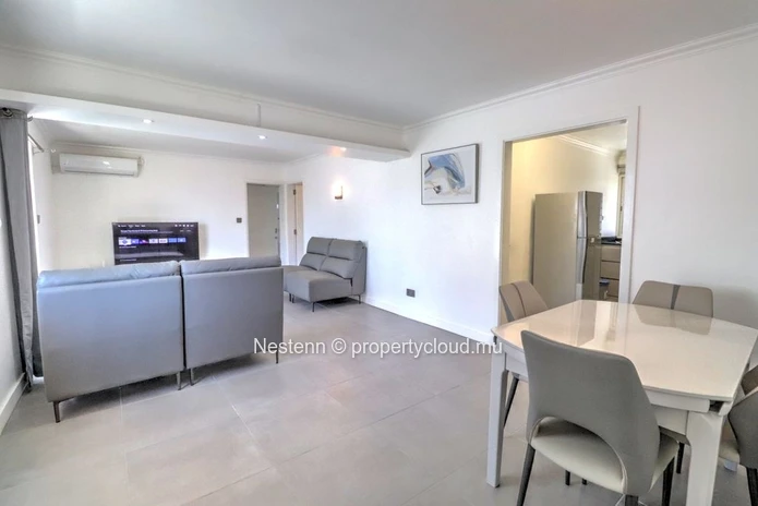 Appartement de 3 chambres récemment rénové à louer à Pointe aux Canonniers