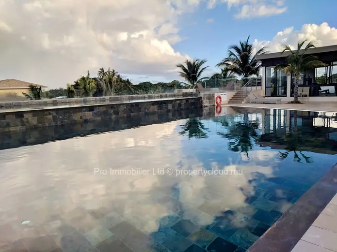 Nice Ground Floor Fully Furnished  Apartment for rent at Azuri Ocean and Golf Resort, Roches Noires.