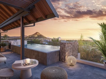 Penthouse de 3 Chambres