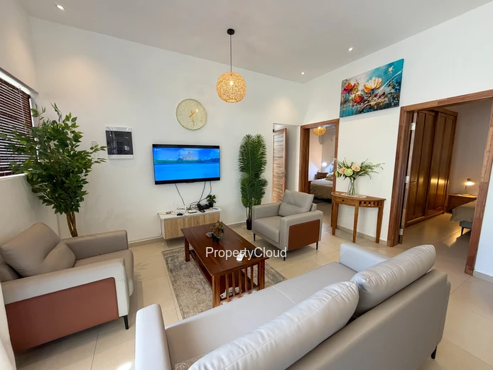 For Rent - 3 Bedroom Ground Floor Apartment - Trou Aux Biches Coastal Road