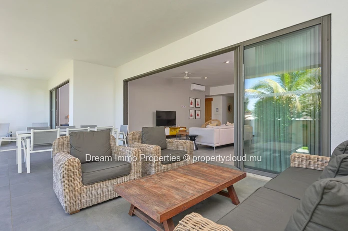  Elegant Furnished 3-Bedroom Apartment With Hotel Access In Grand Gaube - Mauritius
