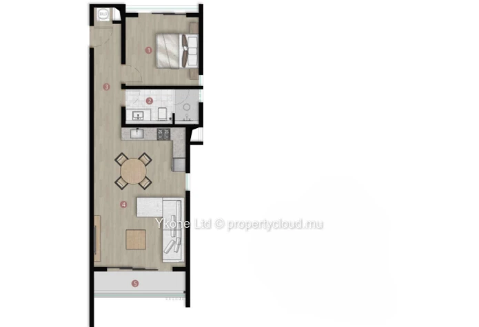 New Apartment For Sale In Mont Choisy (R+3)