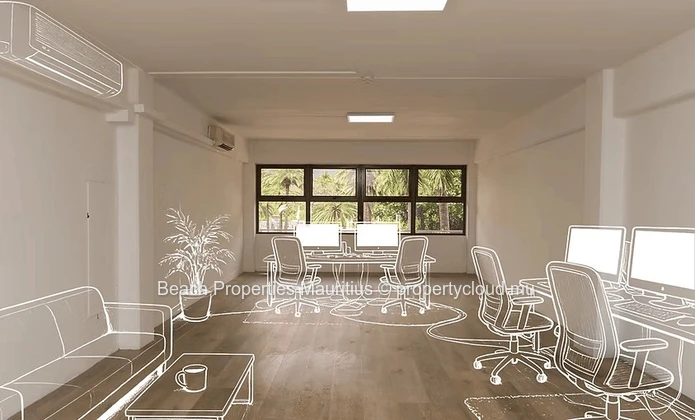 Unité de bureau open space lumineuse et fonctionnelle de 56 m² sur la côte ouest