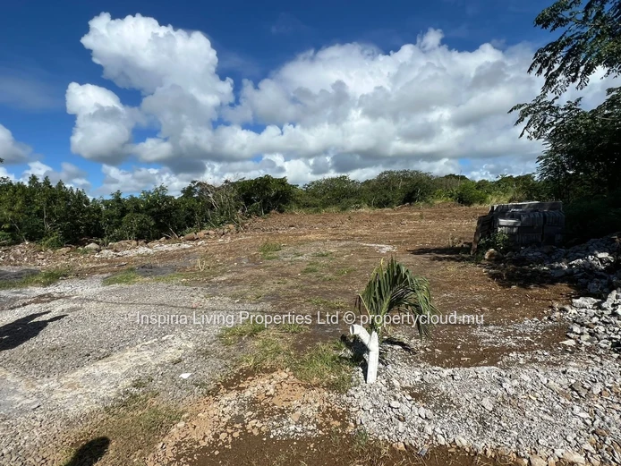 Cleared 521 sqm Plot in Grand Baie — Chemin Vingt Pieds