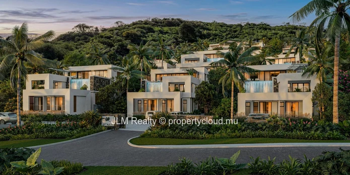 Villa contemporaine à vendre avec vue mer à Petite Rivière Noire, Île Maurice