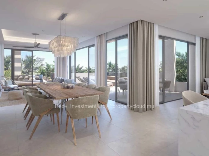 Appartement 3 ch proche de la plage avec Permis de Résidence