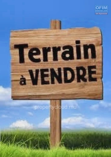 Flic-en-Flac à vendre terrain de 604.45m².