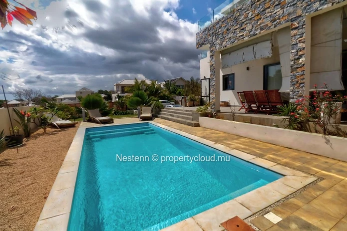 Villa de 4 chambres avec piscine à Flic-en-Flac.