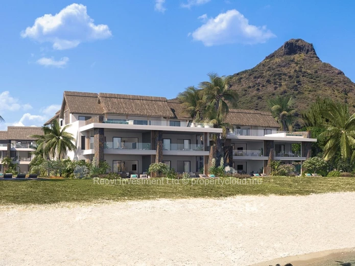 Freehold Beachfront Apartment in Tamarin