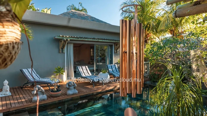 Magnifique villa avec roof top à vendre à Tamarin, Île Maurice