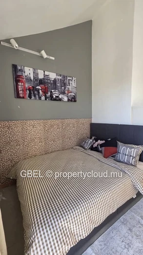 New villa for rent flic en flac jardin danna phase 1 with seaview