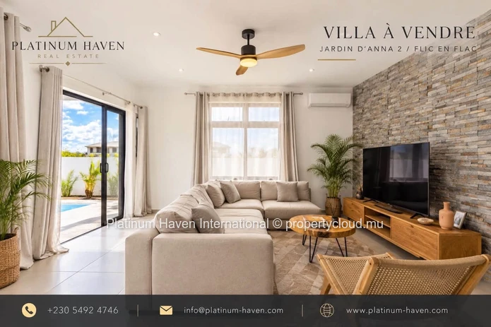 Villa D’Exception À Vendre — Jardin Anna 2, Flic-En-Flac