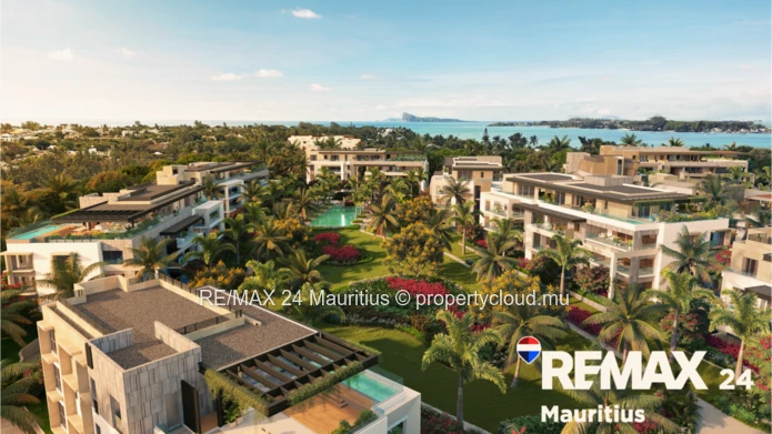 Apartments Around Gardens and Pools, in the Heart of Mont Choisy Light-filled residences with terrac