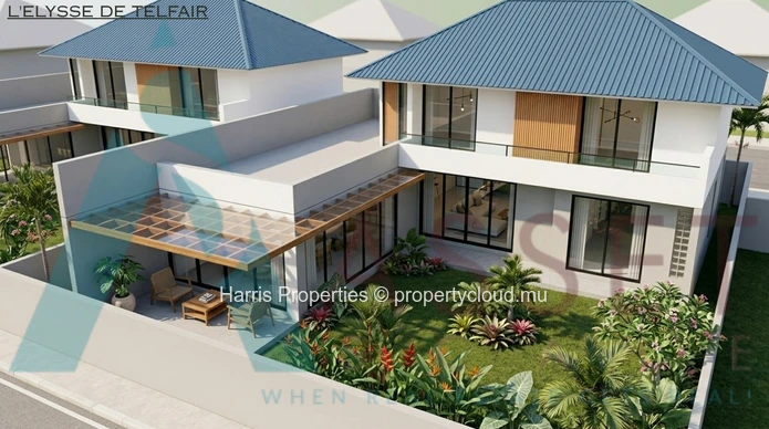 Off-plan project of villas for sale in the region of Moka