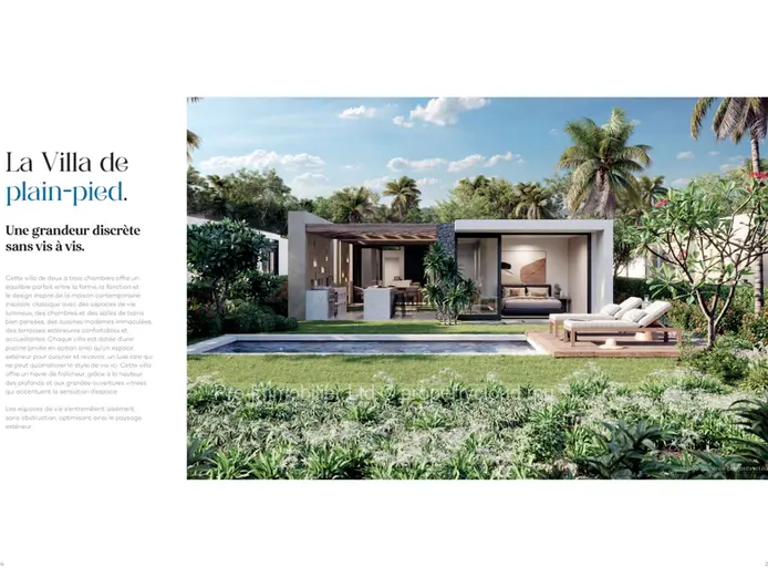 Villas exceptionnelles de 2 à 4 chambres au cœur du magnifique parcours de golf The Nine
