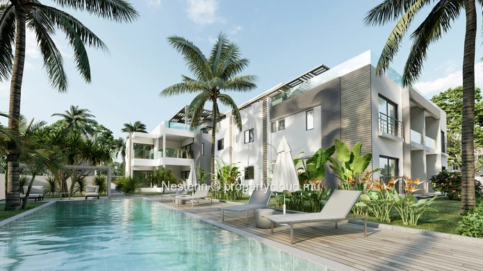 Appartement moderne de 3 chambres à deux pas de la plage 