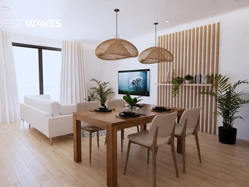 Appartement de 3 Chambres