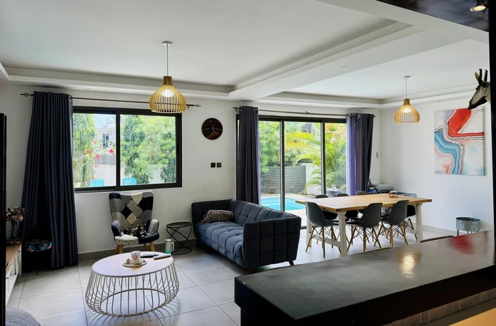 Charmante maison familiale avec piscine au cœur de Tamarin
