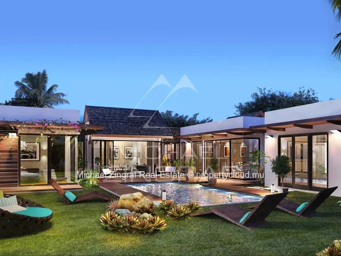 Luxury 4-Bedroom Villas with Private Pool in Pereybere