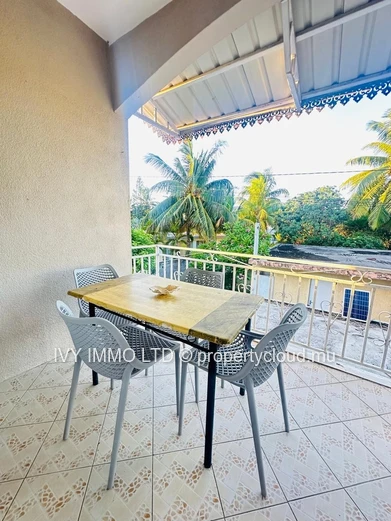 « Appartement 2 chambres à louer à Pointe aux Canonniers, au nord de l'île Maurice. »