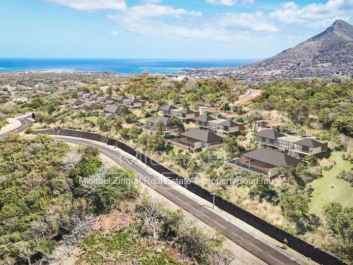 Villa de luxe avec vue panoramique sur Le Morne Brabant