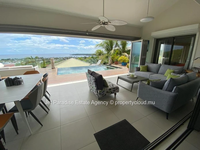Luxurious RES Villa in Tamarin with Private Pool, Sea and Mountain Views - 320m² Living Area - 650m² Land - Fully Fur...