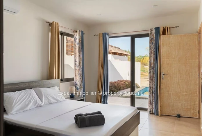 Pleasant 3-Bedroom Villa with Private Pool & Kiosk – For Rent in Grand Baie