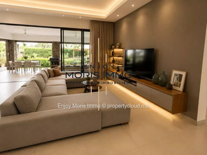 Luxury villa with pool for rent in Grand Baie – Mauritius | 420 m² | 4 en suite bedrooms | Long-term rental