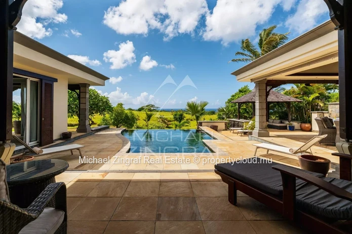 Ile Maurice - Villa vue mer sur Golf resort - Bel ombre