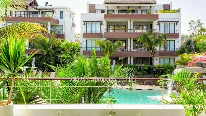 Mont Choisy- Appartement 2 ou 3 chambres avec vue sur la piscine