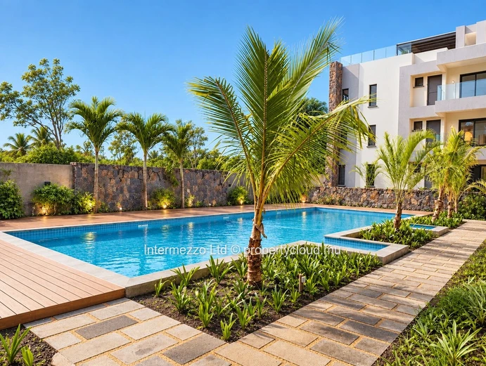 Pereybere | New 144 m² Apartment with Pool, Walk to Beach